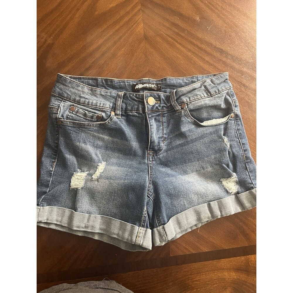 Dylan  Ollhouse Jeans Women's Blue Denim Shorts Size 7